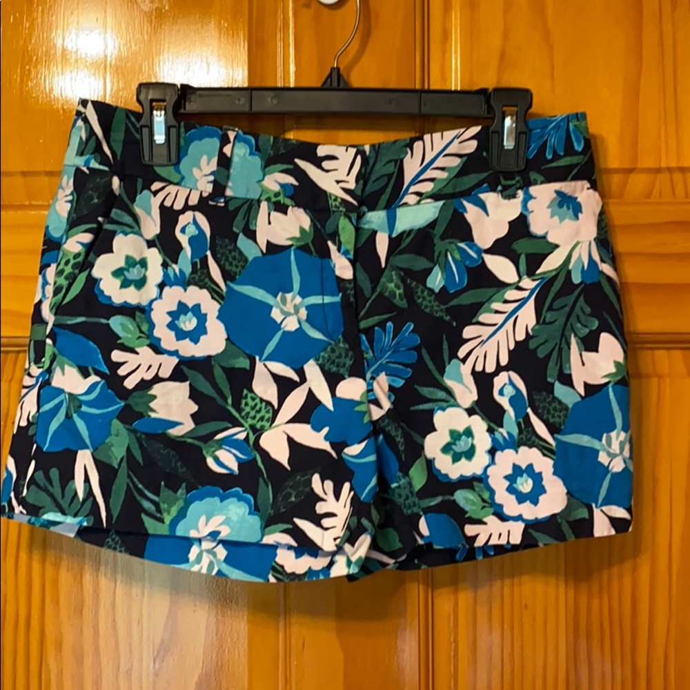 LOFT Floral Chinos